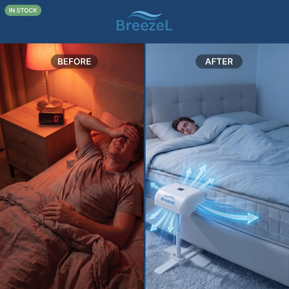 BreezeL™ Bed Cooling Fan - 图片 9