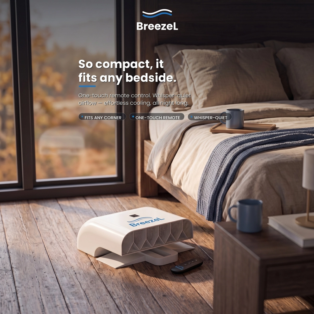 BreezeL™ Bed Cooling Fan - 图片 8