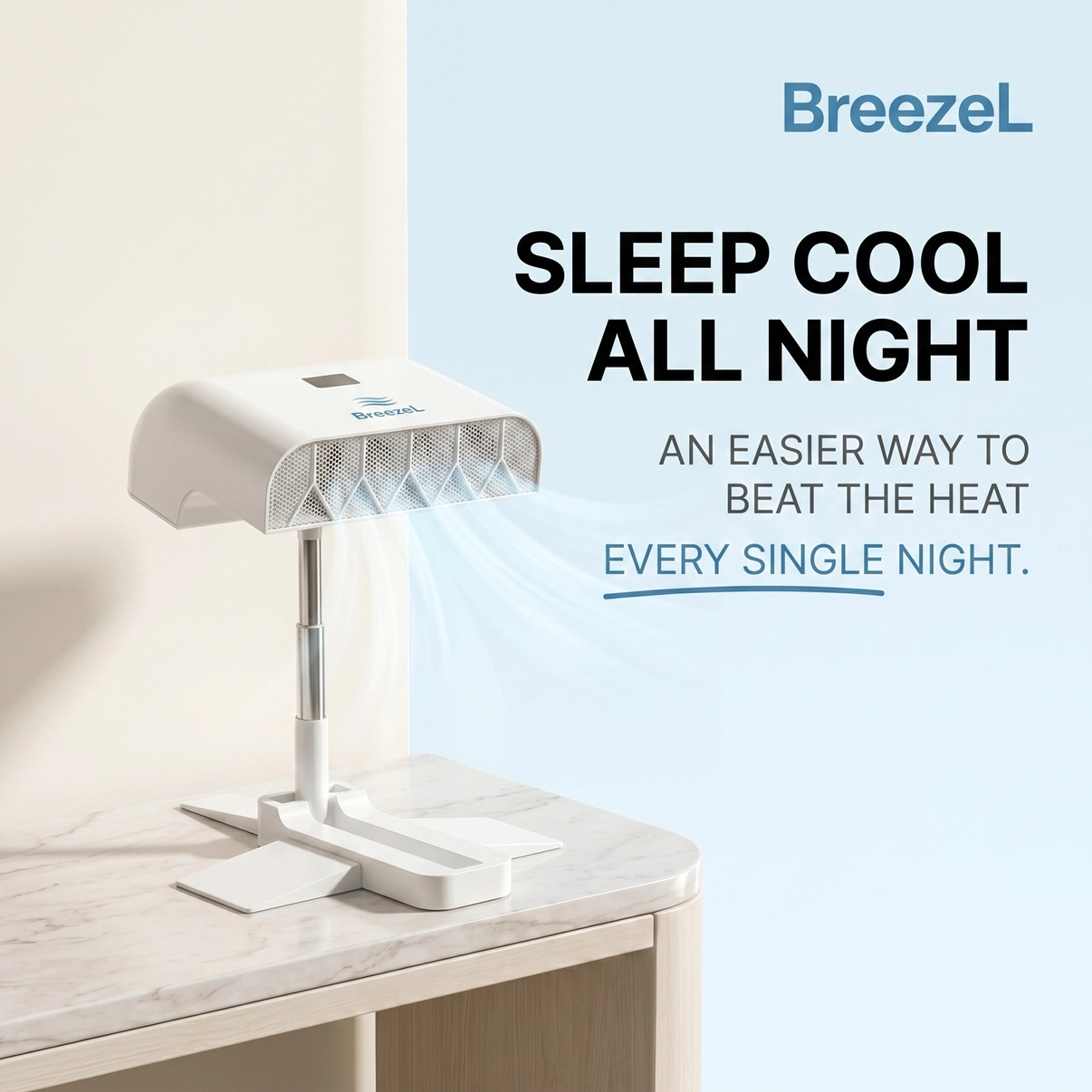 BreezeL™ Bed Cooling Fan - 图片 7