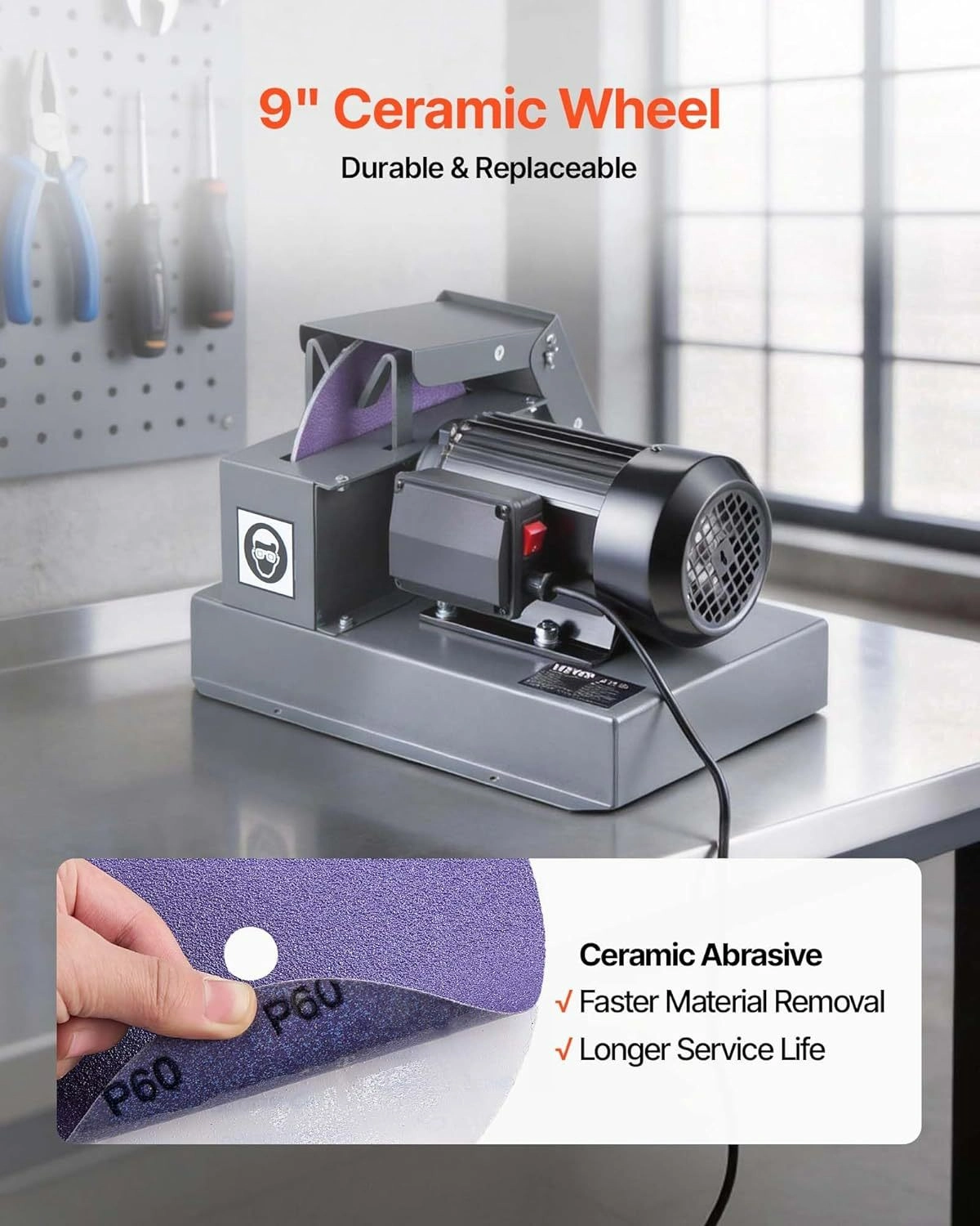Today's Special Offer⚙️VEVOR Lawn Mower Blade Sharpener - 图片 5