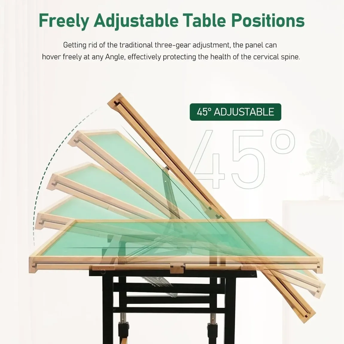 ALL4JIG Adjustable Jigsaw Puzzle Table with Legs - 图片 4